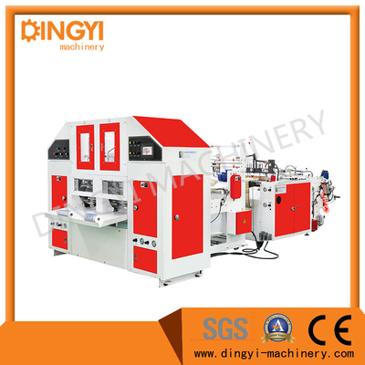 14kw Biodegradable HDPE LDPE Mesin Pembuat Gulungan Non Woven Dengan Inti