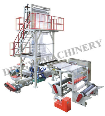 Penggulung Manual Tiga Lapisan Co Ekstrusi Multilayer Extruder