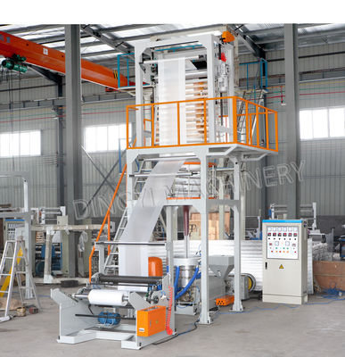 125KG HR 0.08MM HDPE Film Blowing Machine Untuk Tas Belanja