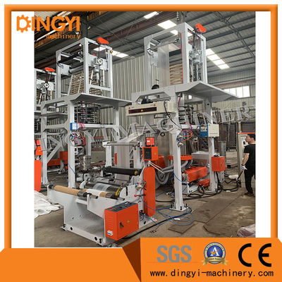 0,009mm Tas Sayuran HDPE Blown Film Extruder Machine